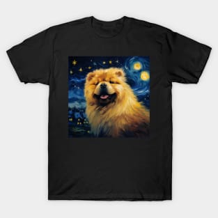 Chow Chow Dog Night T-Shirt